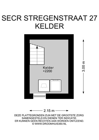 Floorplan - Secr Stregenstraat 27, 6171 LH Stein